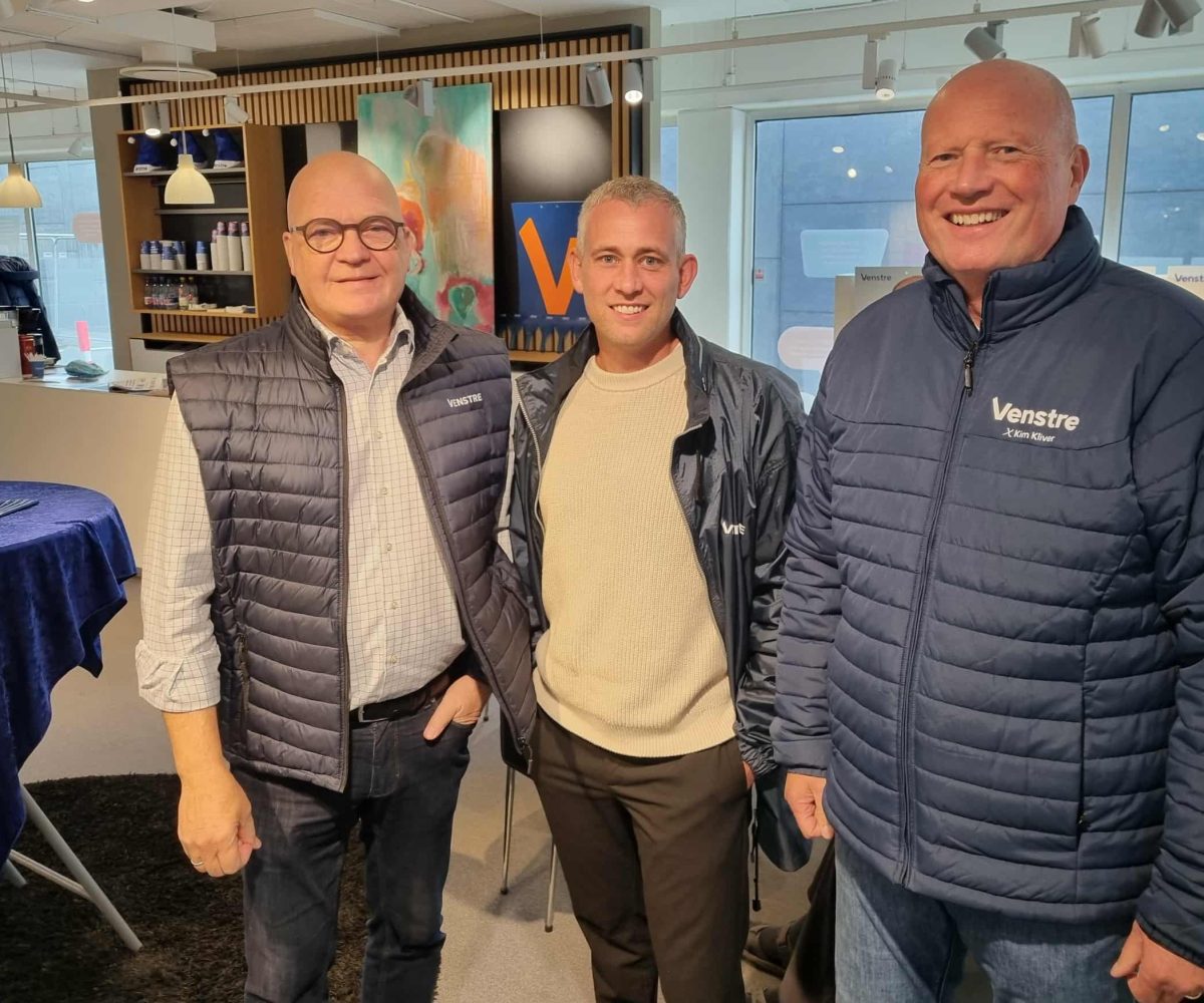 Kandidater i valgbutikken